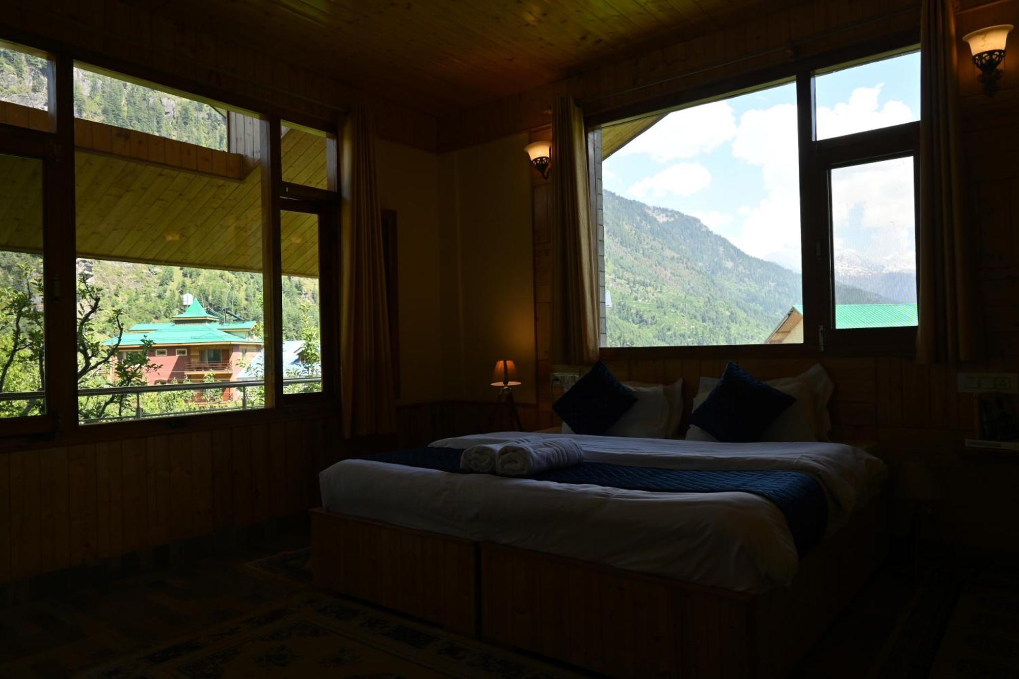 לינה וארוחת בוקר Cascade Mountain Retreat Manali מראה חיצוני תמונה